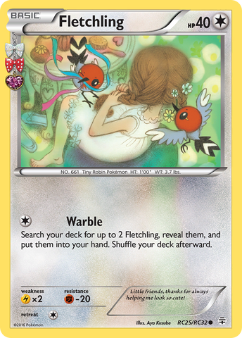 Fletchling (RC25/RC32) [XY: Generations] - The Mythic Store | 24h Order Processing
