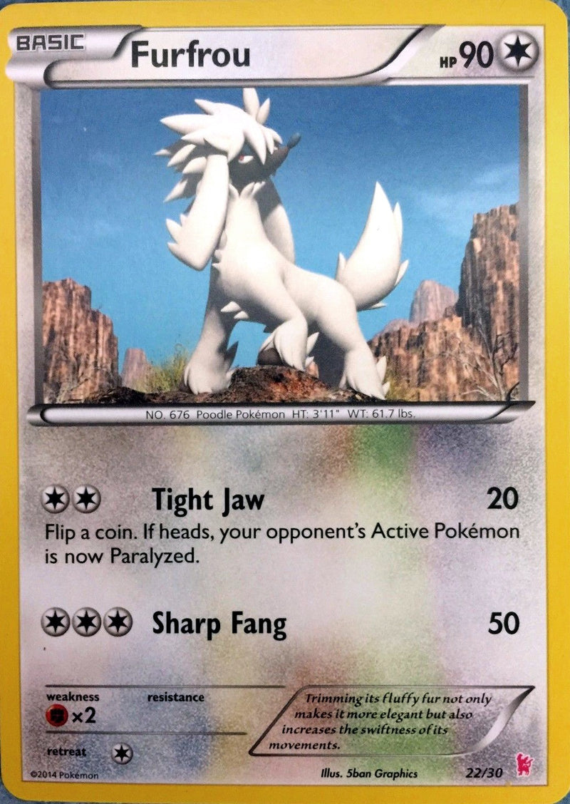 Furfrou (22/30) [XY: Trainer Kit - Sylveon] - The Mythic Store | 24h Order Processing
