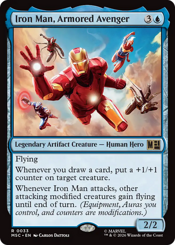Iron Man, Armored Avenger (Surge Foil) [Marvel Super Heroes Commander] - The Mythic Store | 24h Order Processing
