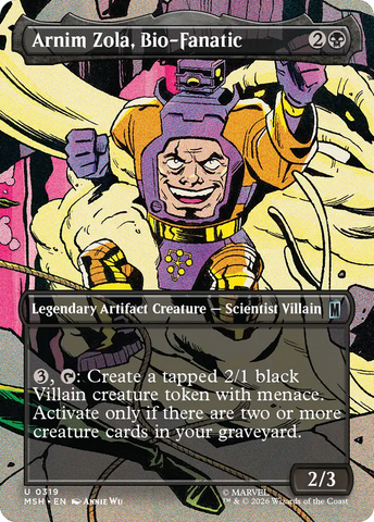 Arnim Zola, Bio-Fanatic (Borderless) [Marvel Super Heroes] - The Mythic Store | 24h Order Processing