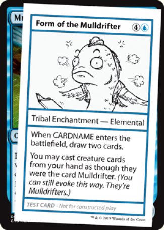 Form of the Mulldrifter (2021 Edition) [Mystery Booster Playtest Cards] - The Mythic Store | 24h Order Processing