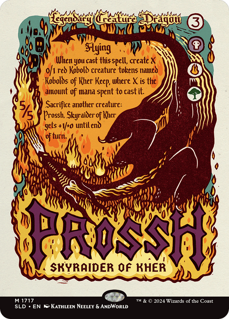 Prossh, Skyraider of Kher (Rainbow Foil) [Secret Lair Drop Series] - The Mythic Store | 24h Order Processing