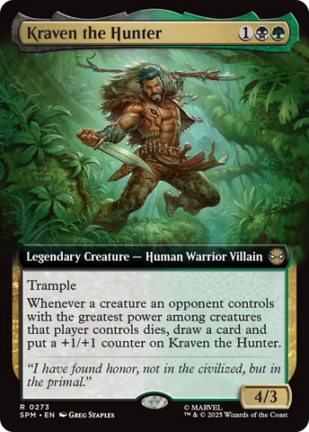 Kraven the Hunter (Extended Art) [Marvel's Spider-Man] - The Mythic Store | 24h Order Processing