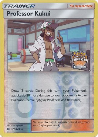 Professor Kukui (128/149) (Regional Championship Promo) [Sun & Moon: Base Set] - The Mythic Store | 24h Order Processing