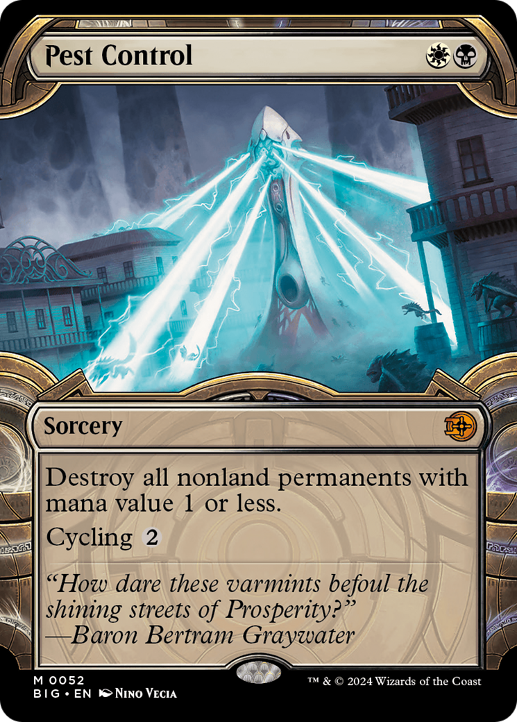 Pest Control (Showcase) [Outlaws of Thunder Junction: The Big Score] - The Mythic Store | 24h Order Processing