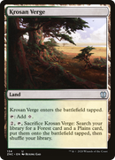 Krosan Verge [Zendikar Rising Commander] - The Mythic Store | 24h Order Processing