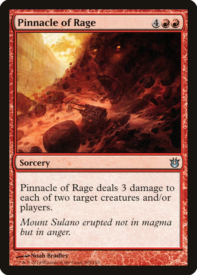 Pinnacle of Rage [Born of the Gods] - The Mythic Store | 24h Order Processing
