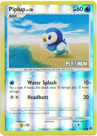 Piplup (71/100) [Burger King Promos: 2009 Collection] - The Mythic Store | 24h Order Processing