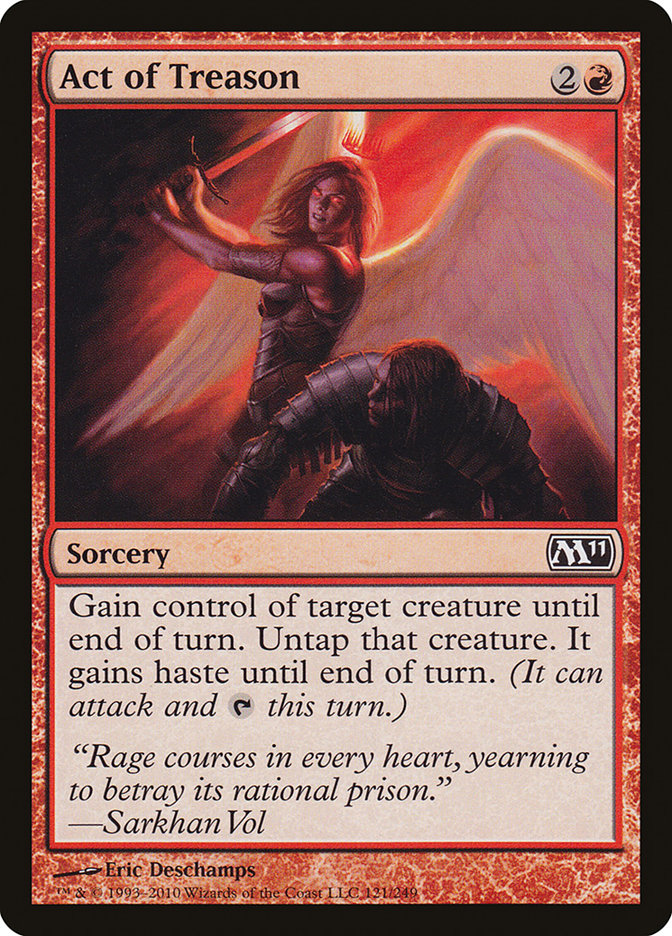 Act of Treason [Magic 2011] - The Mythic Store | 24h Order Processing