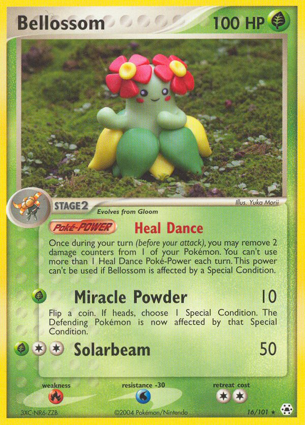 Bellossom (16/101) [EX: Hidden Legends] - The Mythic Store | 24h Order Processing