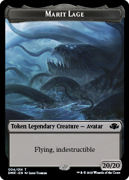 Insect // Marit Lage Double-Sided Token [Dominaria Remastered Tokens] - The Mythic Store | 24h Order Processing