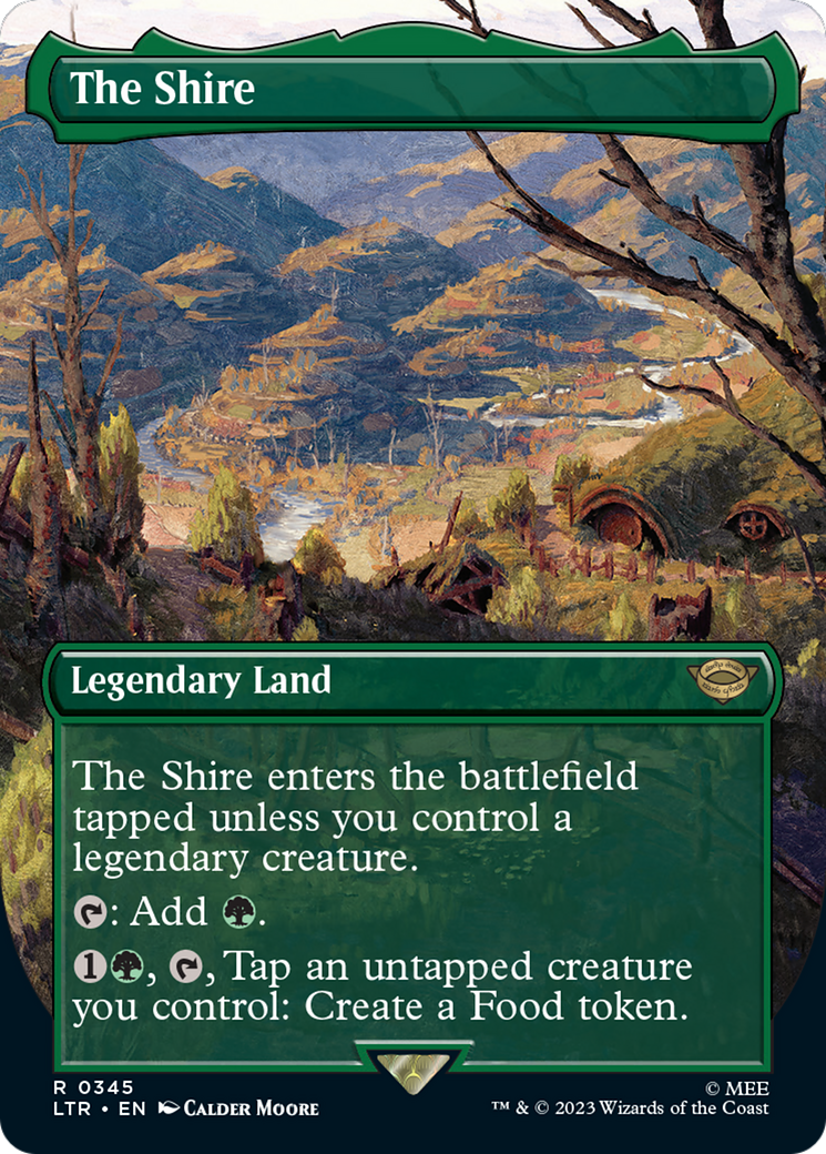 The Shire (Borderless Alternate Art) [The Lord of the Rings: Tales of Middle-Earth] - The Mythic Store | 24h Order Processing