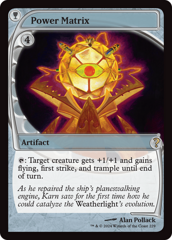 Power Matrix (Future Sight) [Mystery Booster 2] - The Mythic Store | 24h Order Processing