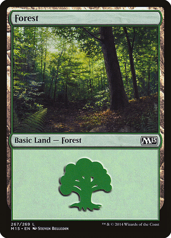 Forest (267) [Magic 2015] - The Mythic Store | 24h Order Processing