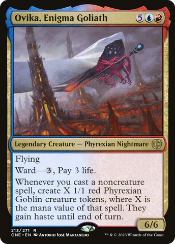 Ovika, Enigma Goliath [Phyrexia: All Will Be One] - The Mythic Store | 24h Order Processing