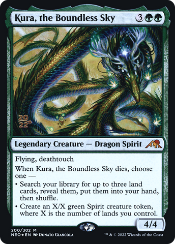 Kura, the Boundless Sky [Kamigawa: Neon Dynasty Prerelease Promos] - The Mythic Store | 24h Order Processing