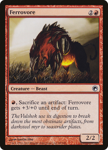 Ferrovore [Scars of Mirrodin] - The Mythic Store | 24h Order Processing