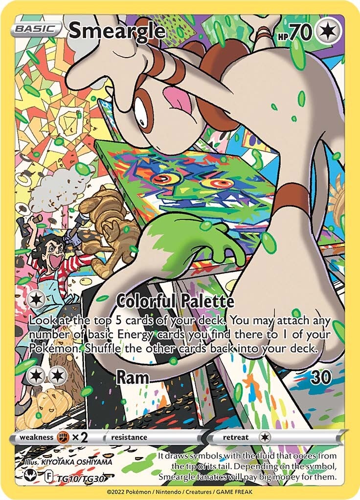 Smeargle (TG10/TG30) [Sword & Shield: Silver Tempest] - The Mythic Store | 24h Order Processing