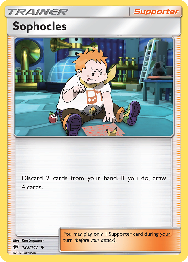 Sophocles (123/147) [Sun & Moon: Burning Shadows] - The Mythic Store | 24h Order Processing