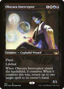 Obscura Interceptor (Showcase Golden Age Gilded Foil) [Streets of New Capenna] - The Mythic Store | 24h Order Processing