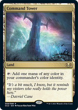 Command Tower [Commander Collection: Black] - The Mythic Store | 24h Order Processing
