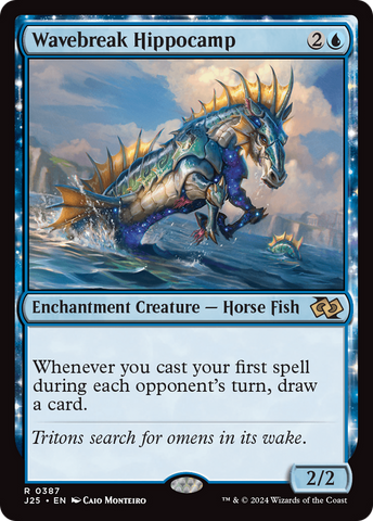 Wavebreak Hippocamp [Foundations Jumpstart] - The Mythic Store | 24h Order Processing