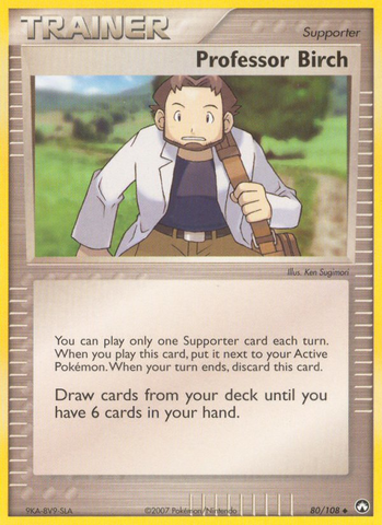 Professor Birch (80/108) [EX: Power Keepers] - The Mythic Store | 24h Order Processing