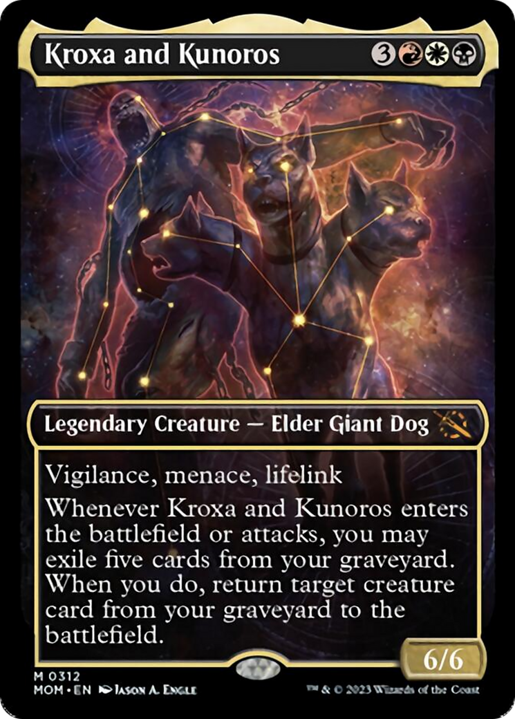 Kroxa and Kunoros (Showcase Planar Booster Fun) [March of the Machine] - The Mythic Store | 24h Order Processing