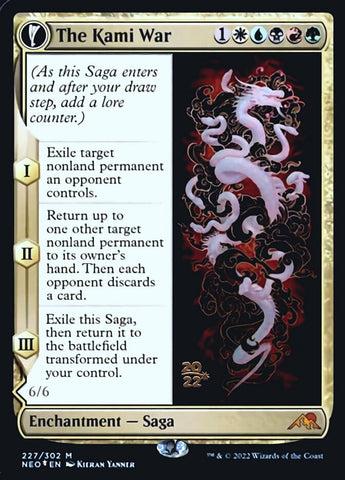 The Kami War // O-Kagachi Made Manifest [Kamigawa: Neon Dynasty Prerelease Promos] - The Mythic Store | 24h Order Processing