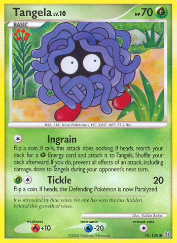 Tangela (78/100) [Diamond & Pearl: Stormfront] - The Mythic Store | 24h Order Processing