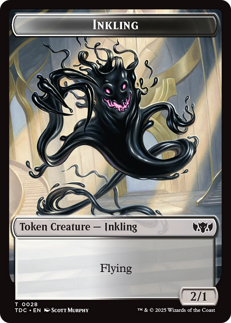 Inkling // Bird Double-Sided Token [Tarkir: Dragonstorm Commander Tokens] - The Mythic Store | 24h Order Processing