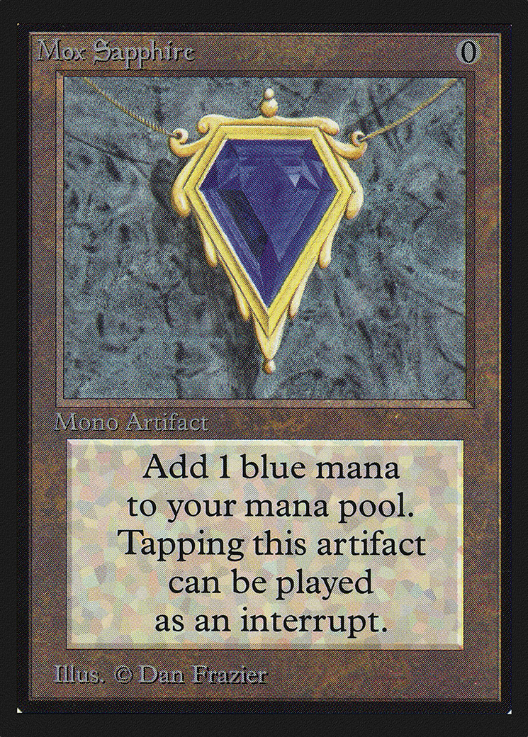 Mox Sapphire [Collectors' Edition] - The Mythic Store | 24h Order Processing