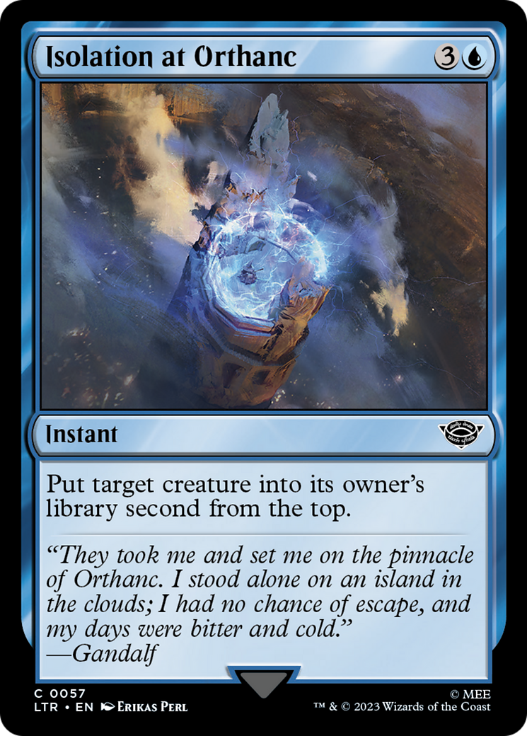 Isolation at Orthanc [The Lord of the Rings: Tales of Middle-Earth] - The Mythic Store | 24h Order Processing