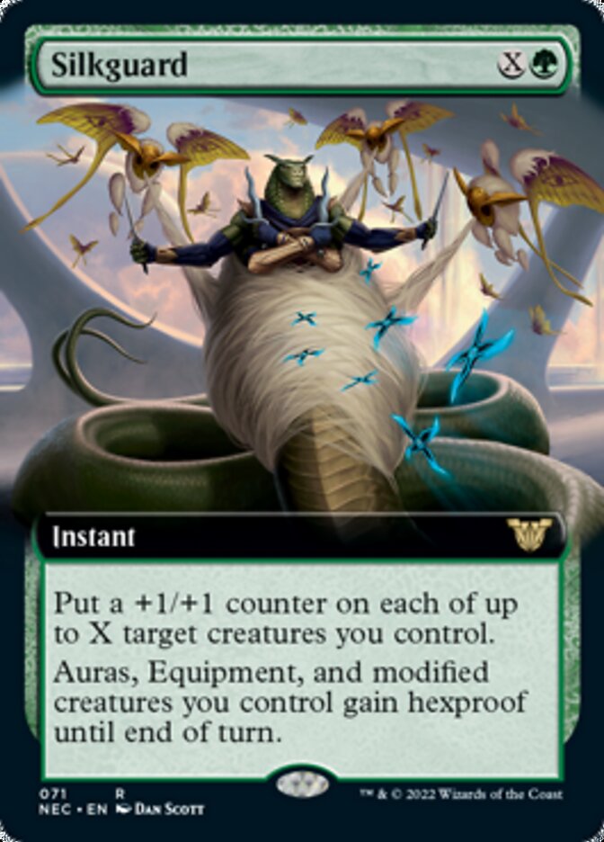 Silkguard (Extended Art) [Kamigawa: Neon Dynasty Commander] - The Mythic Store | 24h Order Processing