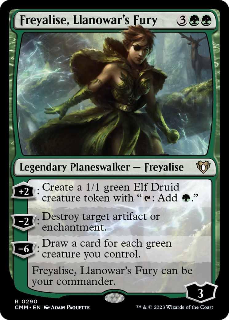 Freyalise, Llanowar's Fury [Commander Masters] - The Mythic Store | 24h Order Processing