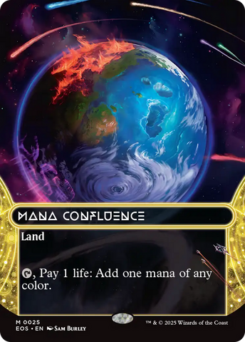Mana Confluence (0025) (Borderless) [Edge of Eternities: Stellar Sights] - The Mythic Store | 24h Order Processing