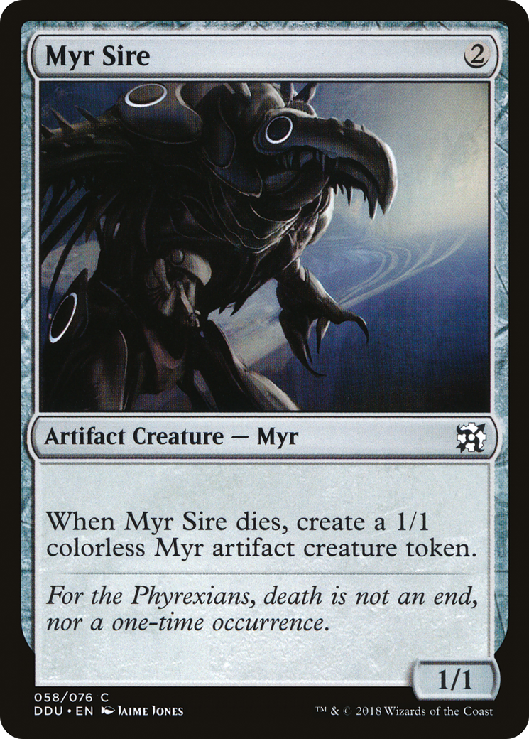 Myr Sire [Duel Decks: Elves vs. Inventors] - The Mythic Store | 24h Order Processing