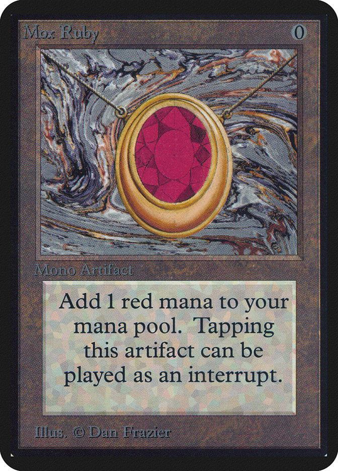 Mox Ruby [Alpha Edition] - The Mythic Store | 24h Order Processing