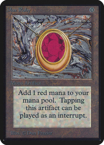 Mox Ruby [Alpha Edition] - The Mythic Store | 24h Order Processing