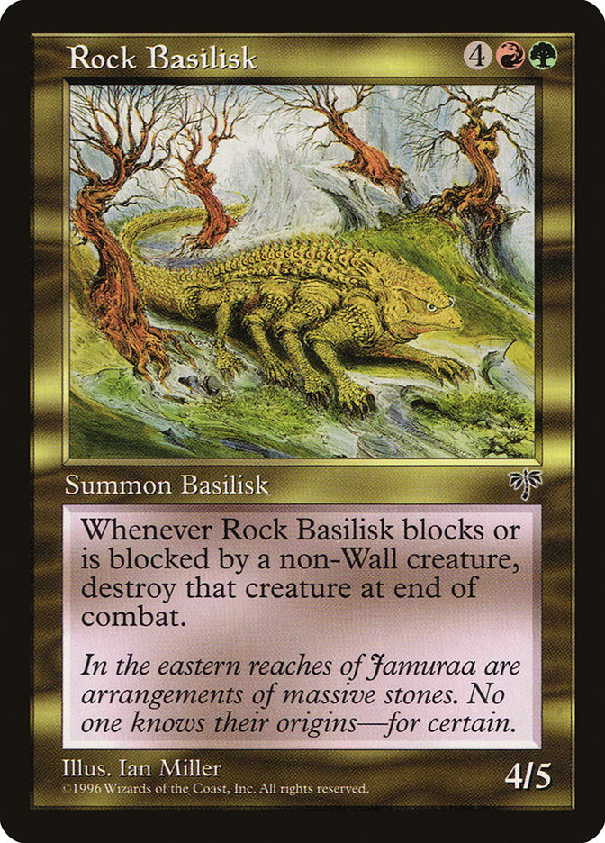 Rock Basilisk [Mirage] - The Mythic Store | 24h Order Processing