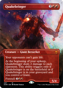 Quakebringer (Borderless Alternate Art) [Kaldheim] - The Mythic Store | 24h Order Processing