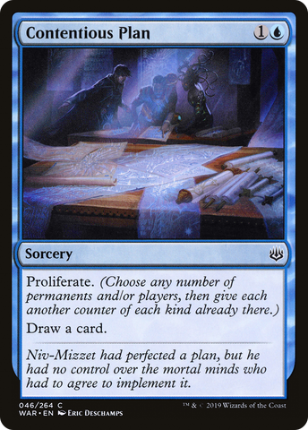 Contentious Plan [War of the Spark] - The Mythic Store | 24h Order Processing