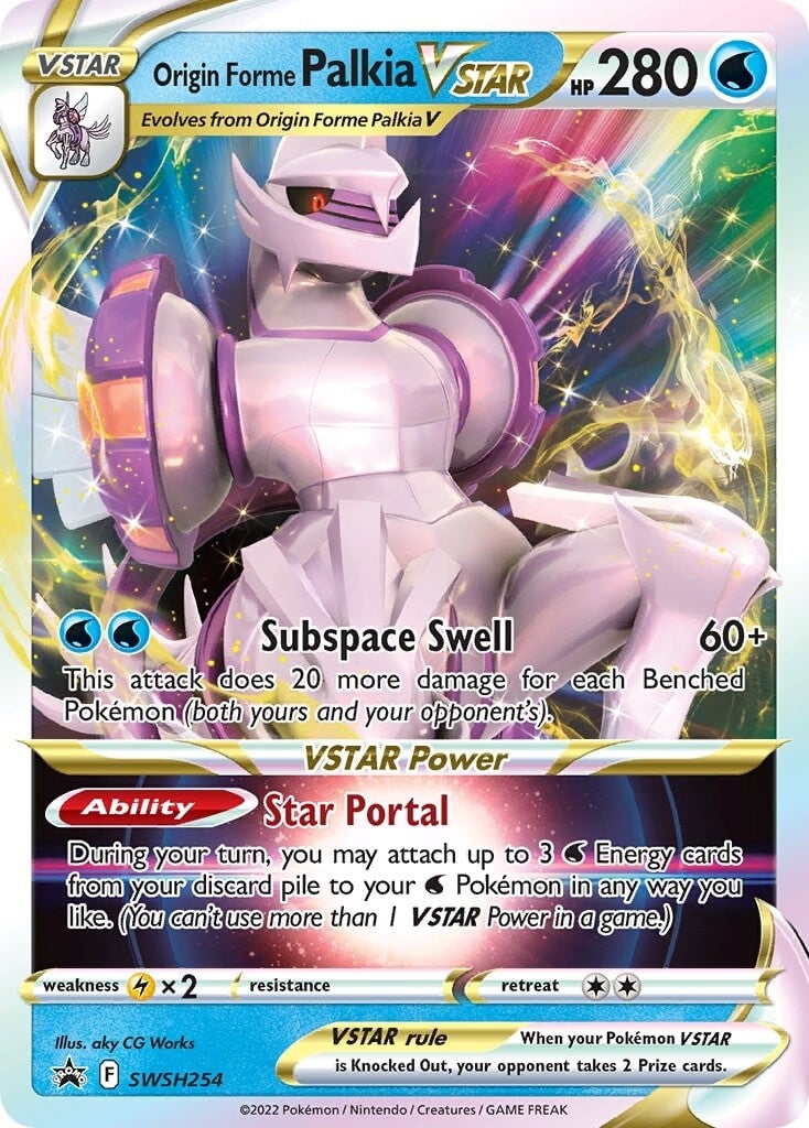 Origin Forme Palkia VSTAR (SWSH254) [Sword & Shield: Black Star Promos] - The Mythic Store | 24h Order Processing