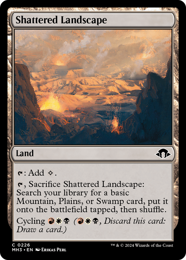 Shattered Landscape [Modern Horizons 3] - The Mythic Store | 24h Order Processing