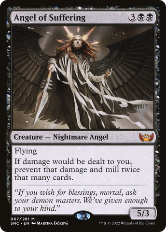 Angel of Suffering (Promo Pack) [Streets of New Capenna Promos] - The Mythic Store | 24h Order Processing