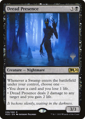 Dread Presence (Promo Pack) [Core Set 2020 Promos] - The Mythic Store | 24h Order Processing