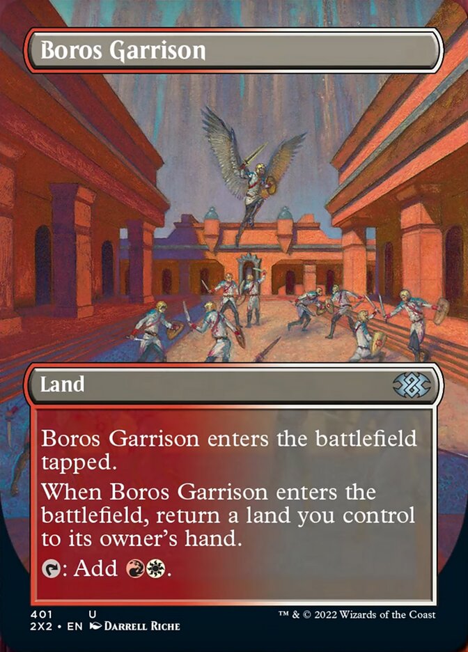 Boros Garrison (Borderless Alternate Art) [Double Masters 2022] - The Mythic Store | 24h Order Processing