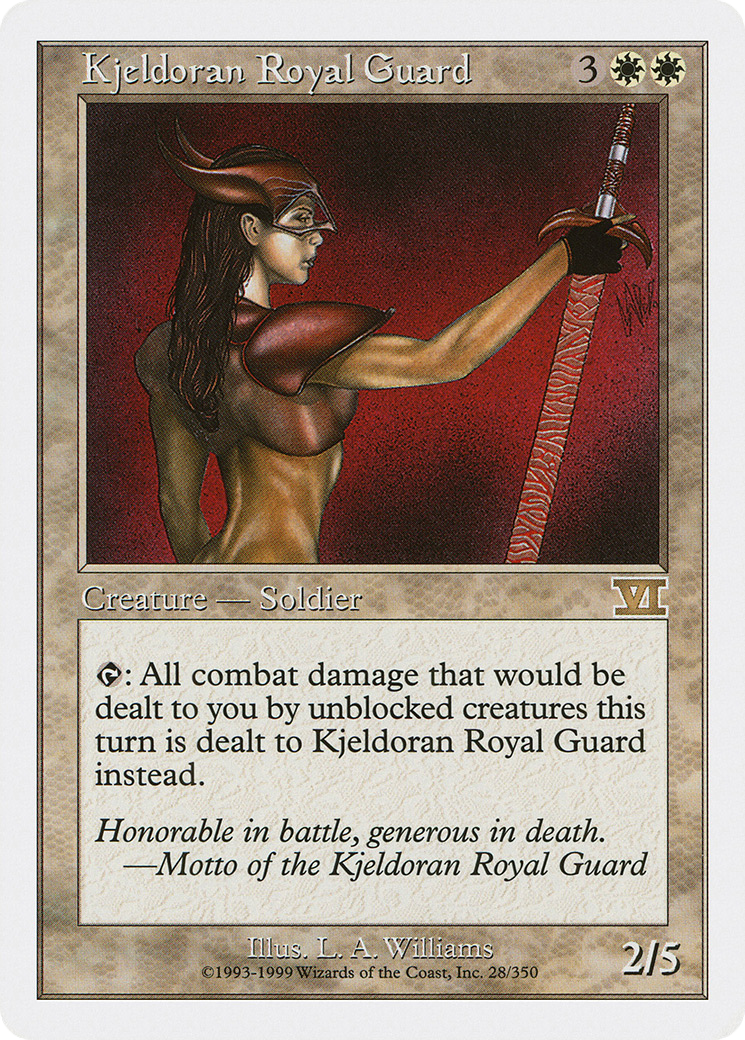 Kjeldoran Royal Guard [Classic Sixth Edition] - The Mythic Store | 24h Order Processing