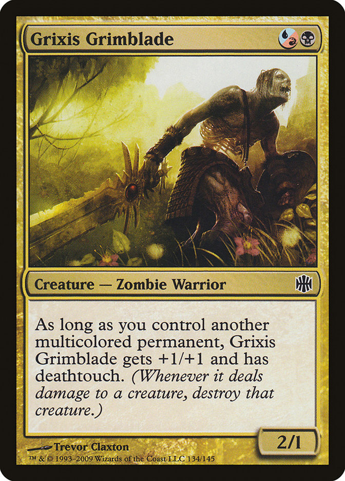 Grixis Grimblade [Alara Reborn] - The Mythic Store | 24h Order Processing