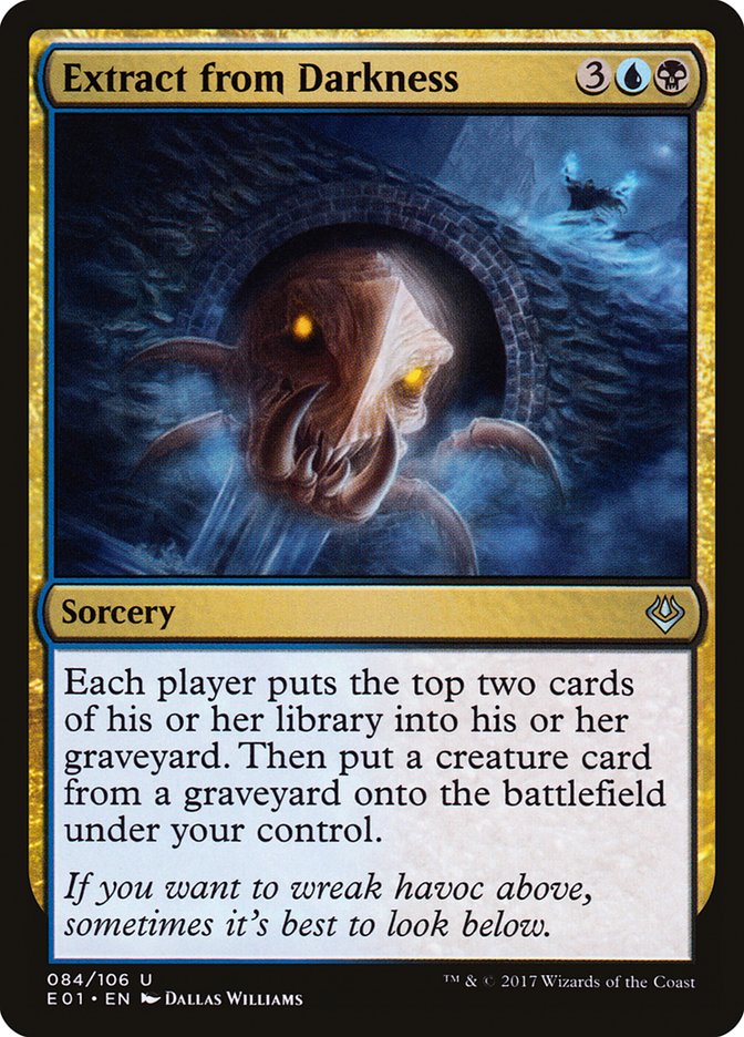 Extract from Darkness [Archenemy: Nicol Bolas] - The Mythic Store | 24h Order Processing